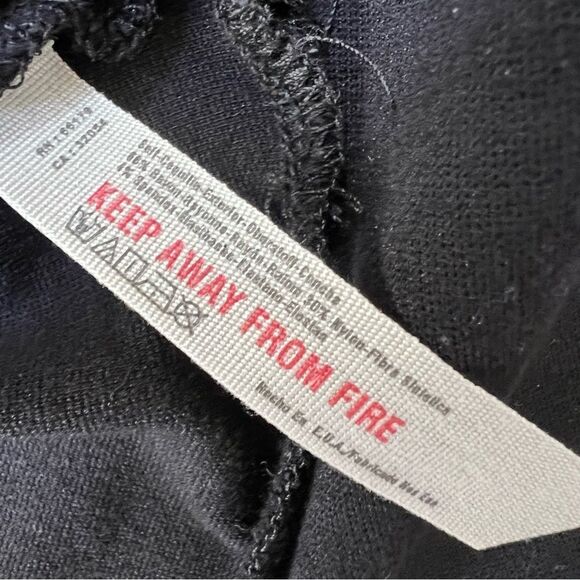 Free People Intimately Black Ruffle Plunge V-Neck Crop Top Peplum Size Large - Picture 7 of 10